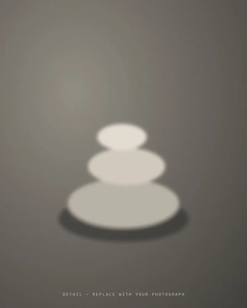 A stack of smooth stones (placeholder image)